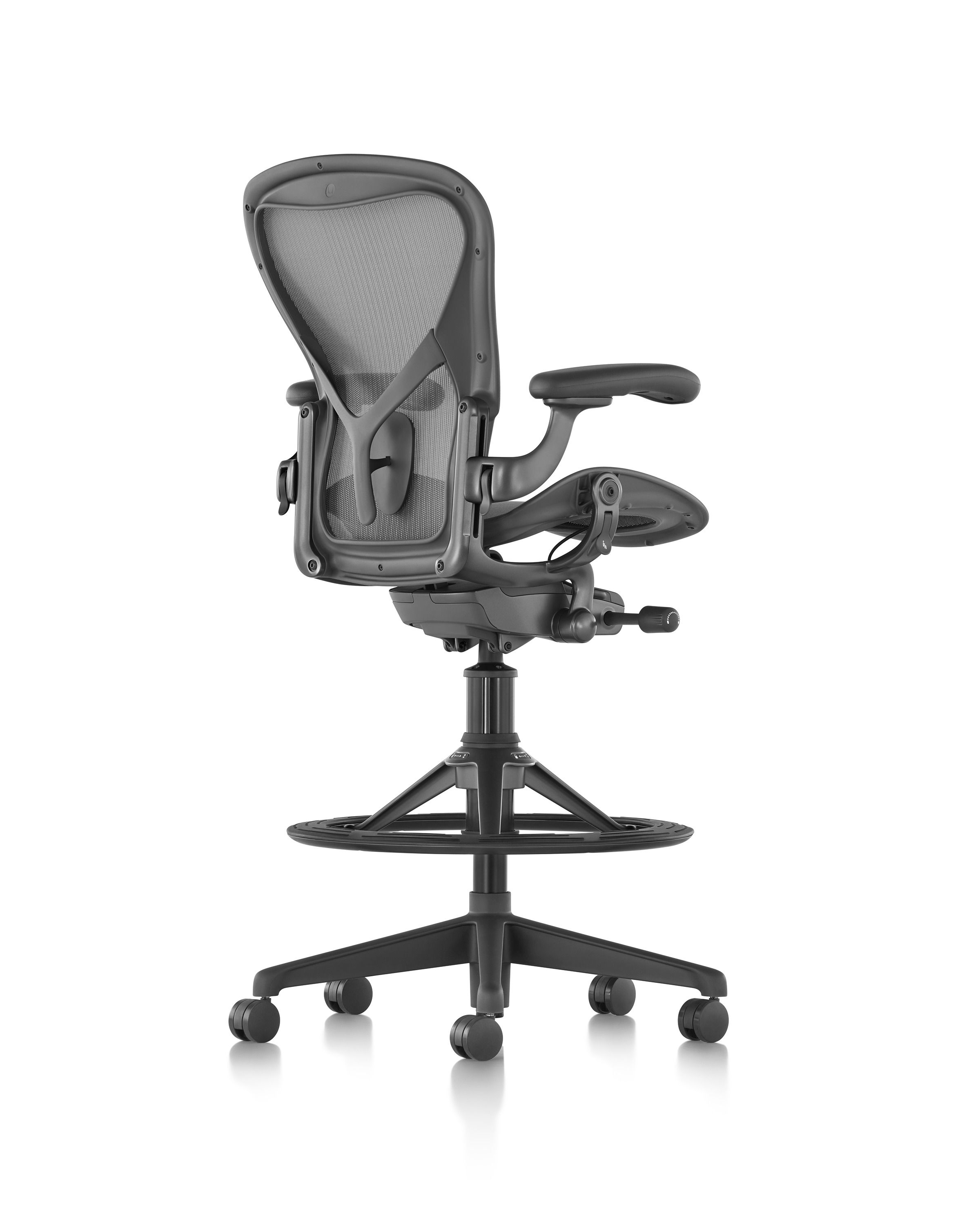 5 спиц поворотный офисный стул с подлокотниками Herman Miller Aeron ARCH-00029451 - Вид №26