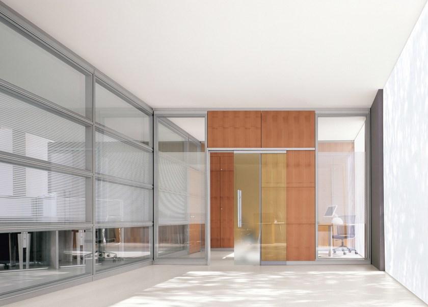 Archiutti Стеклянная передвижная стена для офиса sun-id-1357166 - Вид №6