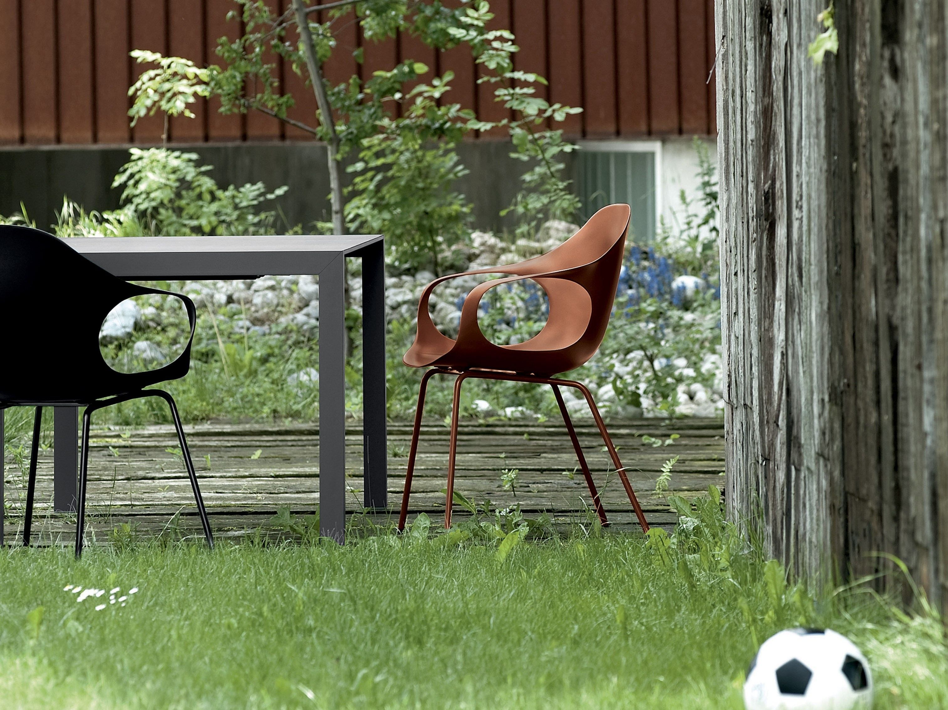 Полиуретановый стул с подлокотниками Kristalia ARCH-00142305 - Вид №3