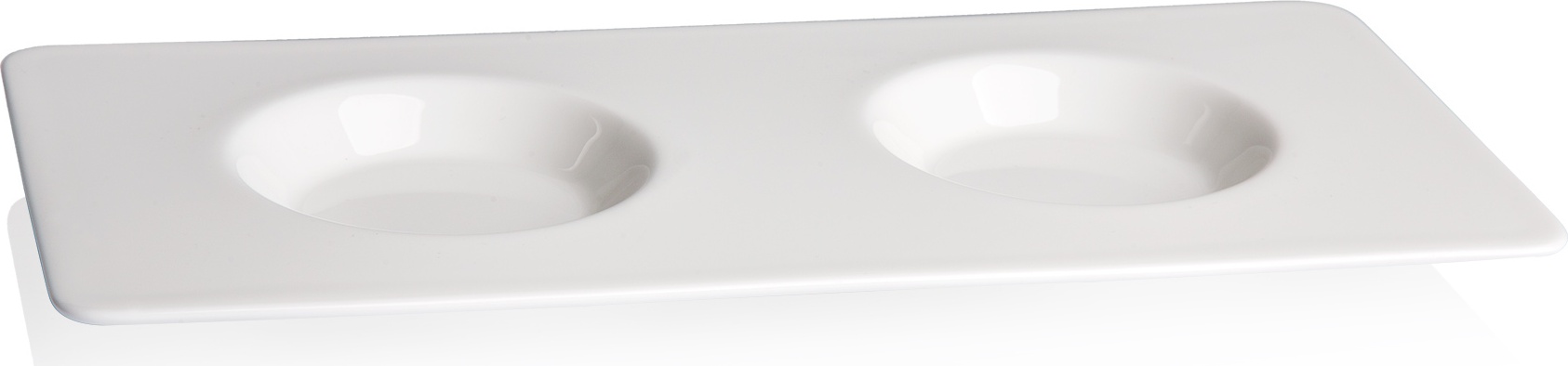 10567757 Dibbern Поднос Dibbern "Белый декор" 34см Фарфор костяной 