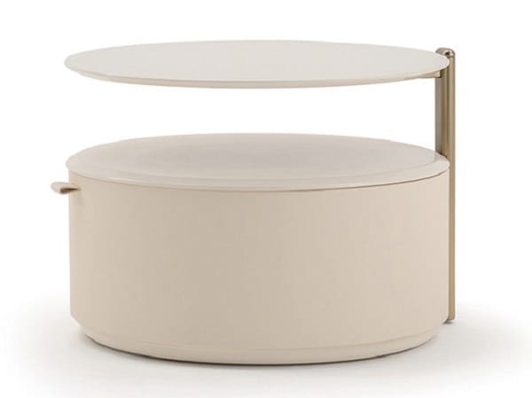 Деревянная круглая тумбочка с ящиками Turri Рим ARCH-00110045