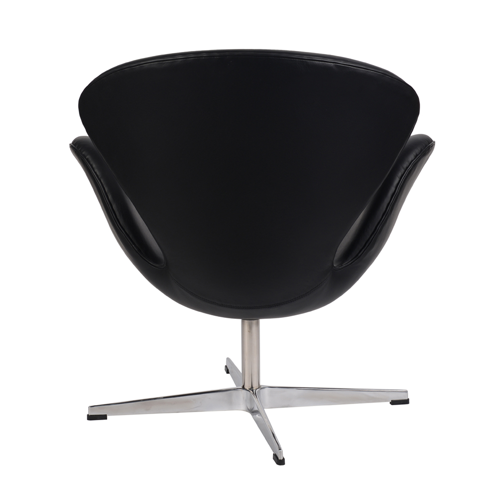 Кресло Arne Jacobsen Style Swan Chair черное SOHO DESIGN ДИЗАЙНЕРСКИЕ, SWAN 131543 Черный  - Вид №2
