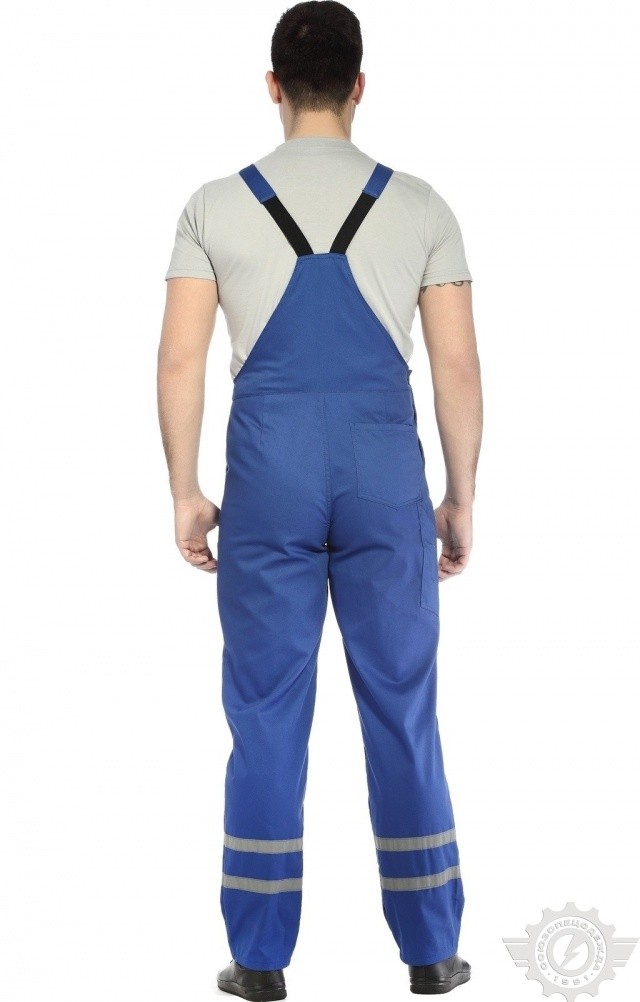 65537 Костюм "Эксперт-2" с СВП василек  Летняя спецодежда  размер 56-58/182-188  - Вид №14