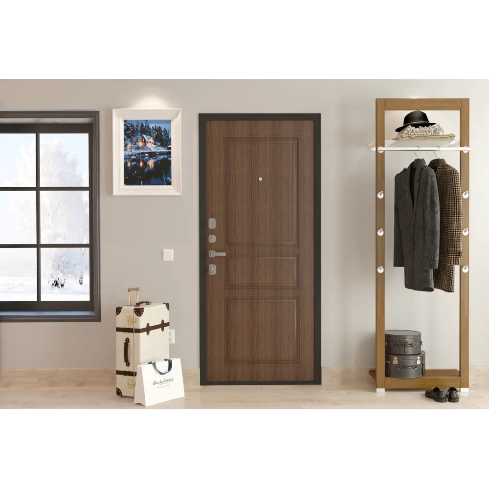 Дверь входная металлическая Премиум Плюс 89x205 см правая калабрия DOORHAN STLM-2065024 - Вид №5