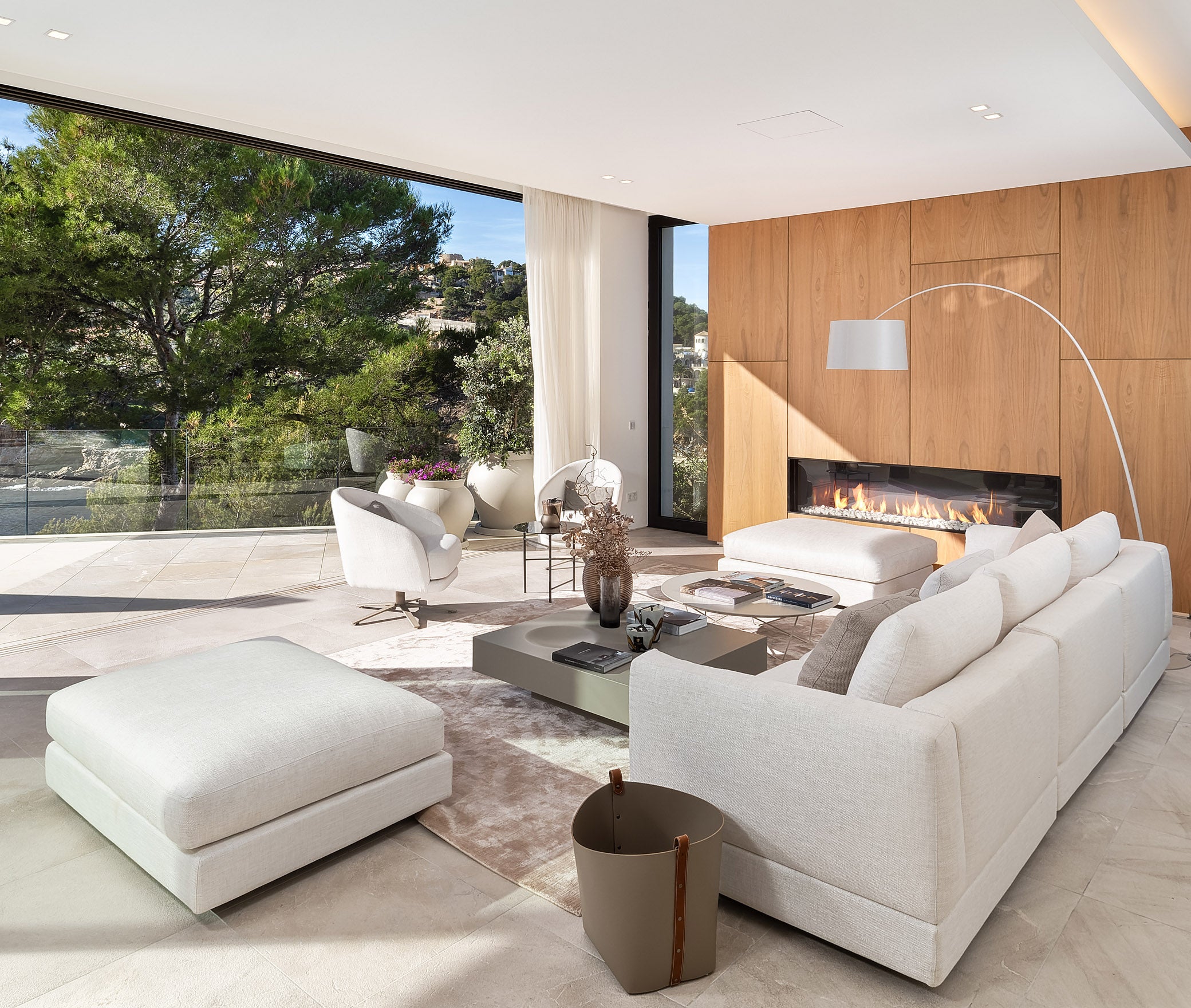 Корзина Ovo - 40X44XH39см / Тан / регенерированная кожа_coffee Pinetti 70.0181.082.015 - Вид №7