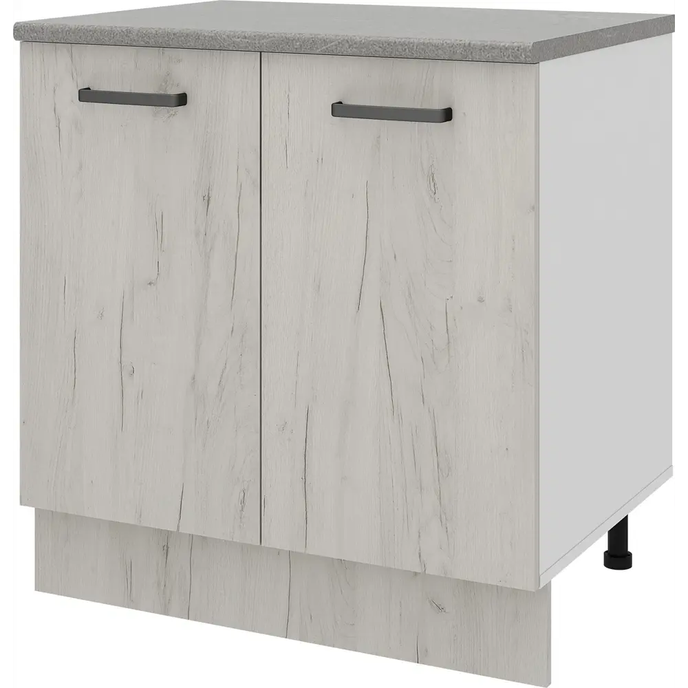 Шкаф напольный Santreyd Дейма для кухни 80x85x60 см светло-бежевый 86720862 STLM-1583921 - Вид №2