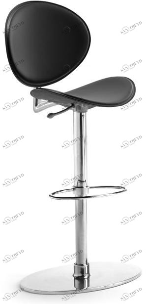 Inday Поворотный стул с регулируемой высотой из алюминия и кожи Tamago sun-id-1404411