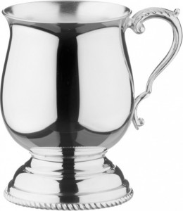 10590065 Arthur Price Кружка детская Arthur Price "Лист" 8,5см, (посеребрение), п/к Посеребрение