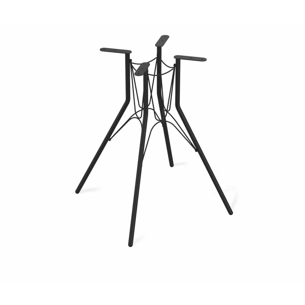 Подстолье для рабочей поверхности 73 см сталь цвет черный глянцевый Sheffilton STLM-2030732 - Вид №8