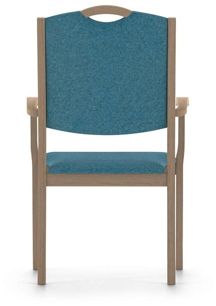 PIAVAL Штабелируемый тканевый стул с подлокотниками Polka | health & care 30-25/1m - Вид №3