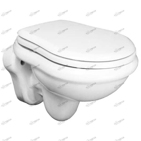 ML.BLL-25.140.Bi Подвесной унитаз настенный Белый Migliore  Италия 