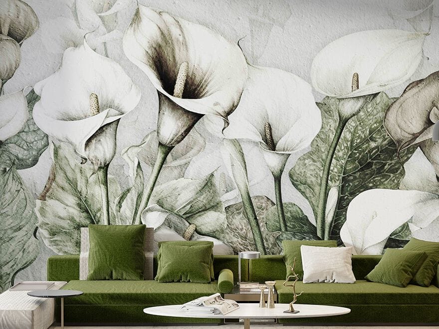 Обои с цветочными мотивами Creativespace Prêt-à-porter ARCH-00076983