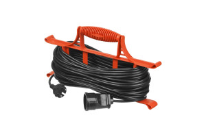 15924142 Электрический удлинитель MAXElectro на рамке, 30 м, 1 гнездо 55018-30 STAYER