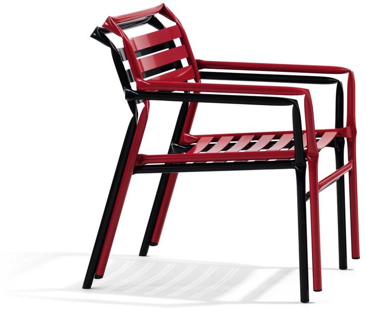 Blå Station Штабелируемое садовое кресло с подлокотниками Straw Bla Station sun-id-1427460 - Вид №1