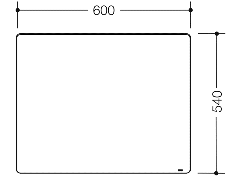 21755 Хрустальное зеркало с подвесом HEWI Ersatzteile  - Вид №1