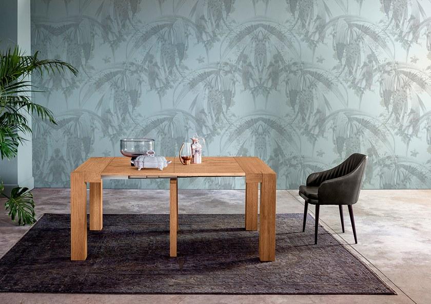 Devina Nais Выдвижная прямоугольная консоль из массива дерева Brooklyn sun-id-1355306 - Вид №1