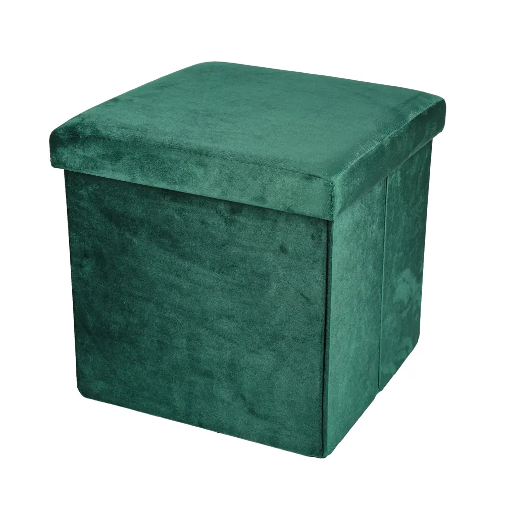 DREAM RIVER Складной пуф темно-зеленый для гостиной 89412746 STLM-1566798