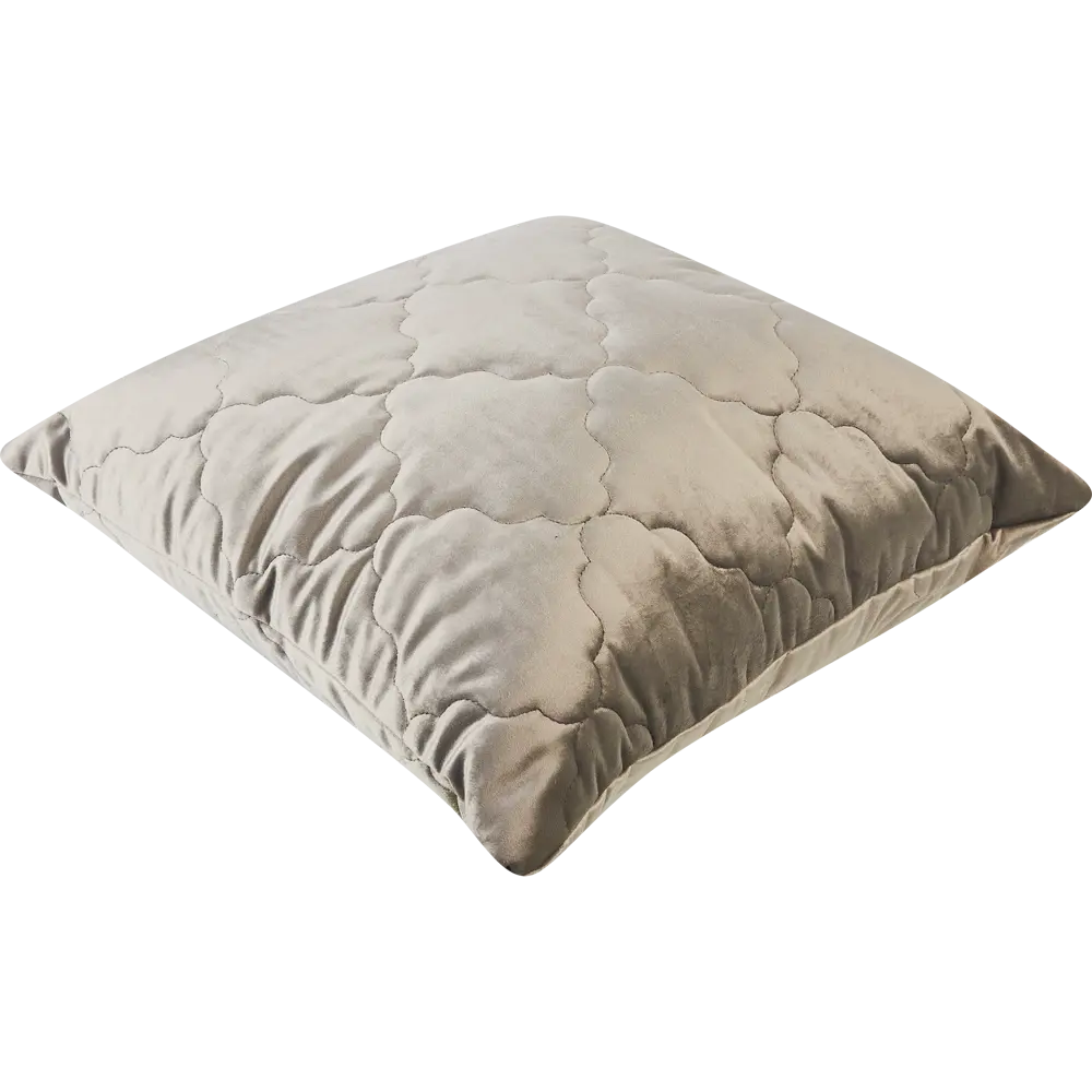 Подушка Ромб 50x50 см цвет серый 85185993 STLM-2148168 LINEN WAY  - Вид №1