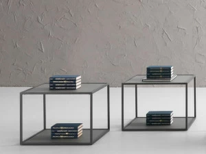 IDEAS Group Квадратный журнальный столик из закаленного стекла