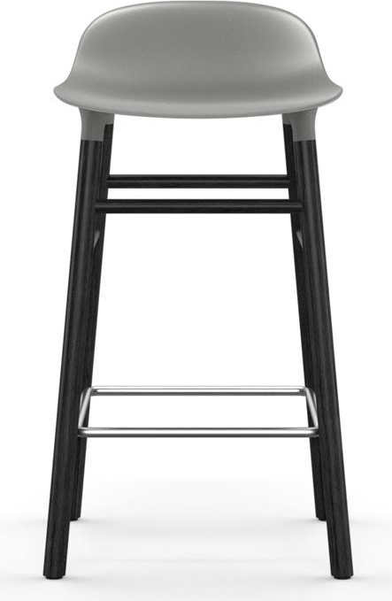 603213 Барный стул 65 см Черный Серый Normann Copenhagen Form - Вид №1