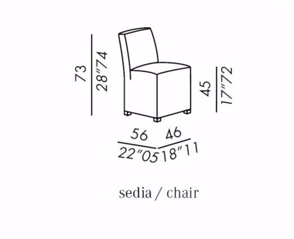 Meridiani Мягкое кресло со съемным чехлом из ткани sun-id-1403663 - Вид №5