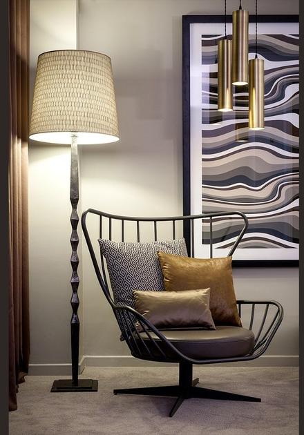 Hamilton Conte Paris Торшер из алюминия Amedeo sun-id-1458539 - Вид №4