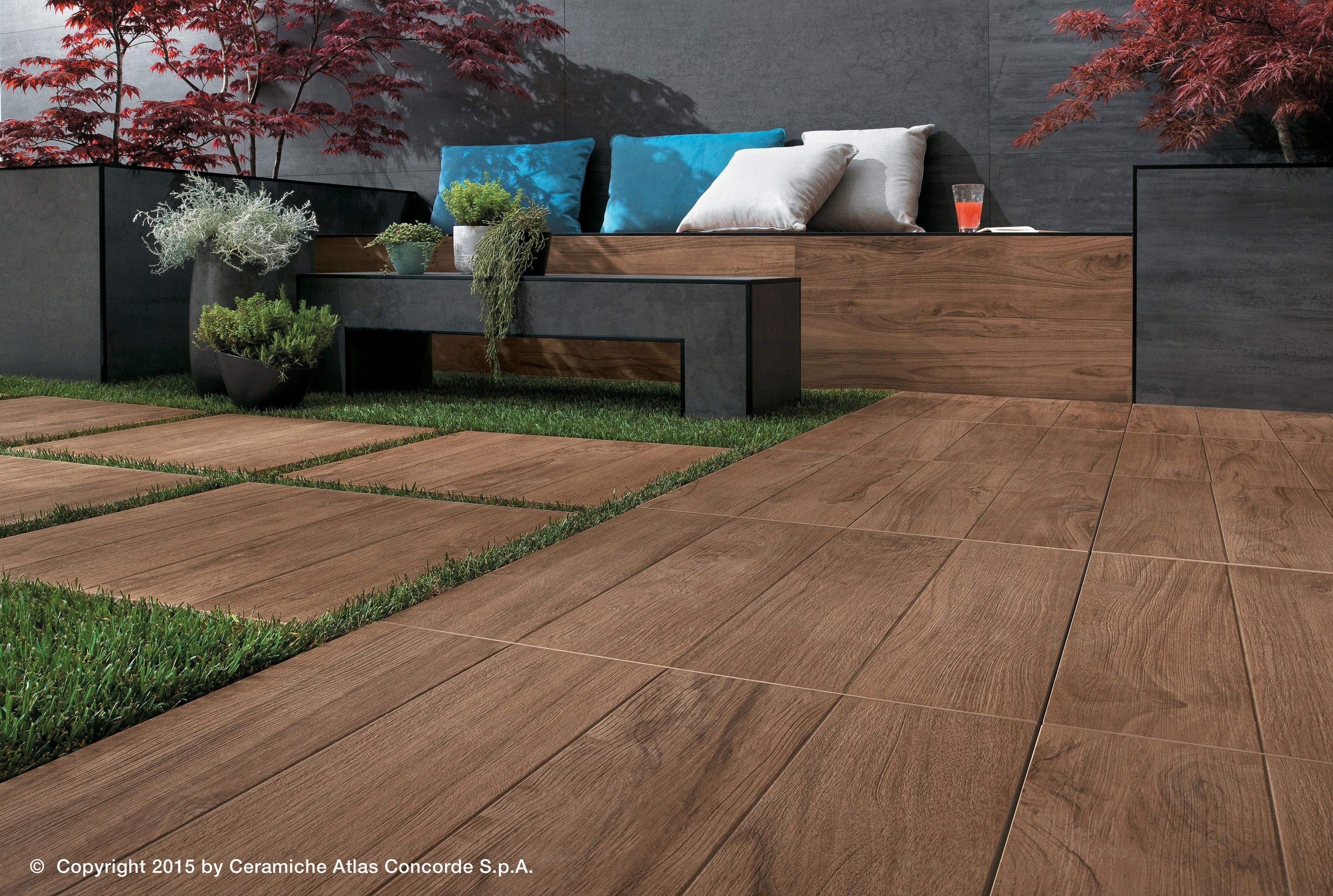 Напольное покрытие из керамогранита под дерево Atlas Concorde Etic Pro ARCH-00040828 - Вид №1