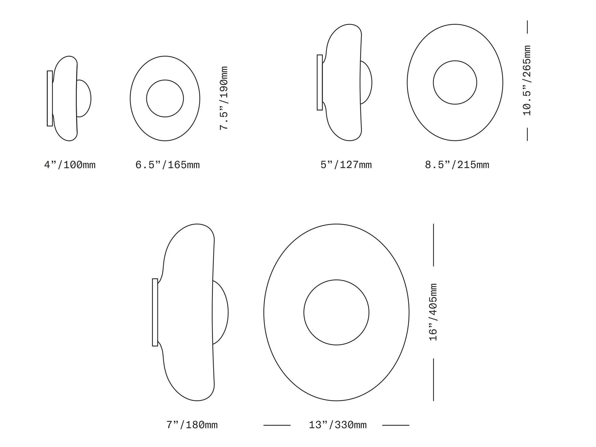 Ледяной стеклянный настенный светильник / потолочный светильник SkLO Pillow ARCH-00121380 - Вид №8