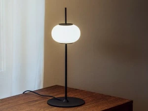 Milan Iluminacion Настольная лампа прямого света из стали и стекла Astros 6932