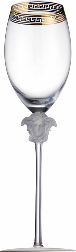 10556712 Rosenthal Versace Набор бокалов для красного вина Rosenthal Versace Золотая Медуза 480мл, стекло, 2шт Стекло 