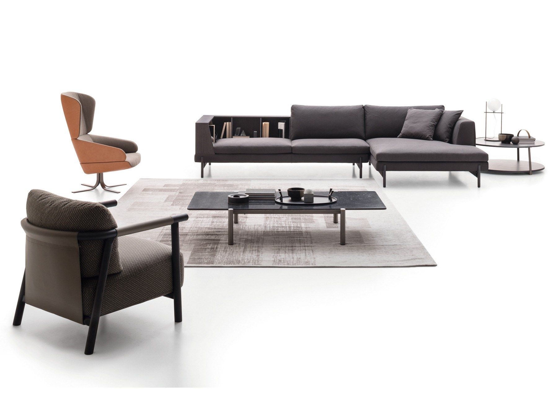 Тканевое кресло с подлокотниками Ditre Italia Nathy ARCH-00100029 - Вид №3