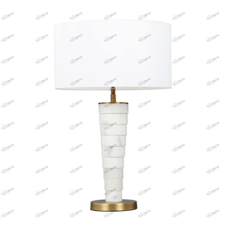 Настольная лампа белая 66х36 см Crystal BRTL3129MA DELIGHT COLLECTION  00-3882454 Белый;золото 