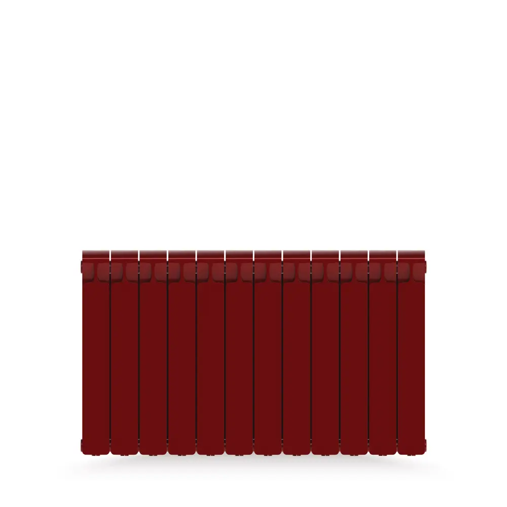 Радиатор секционный Rifar Monolit M50012RAL3011 500/100 12 секций боковое подключение биметалл бордо 82560814 STLM-2039460