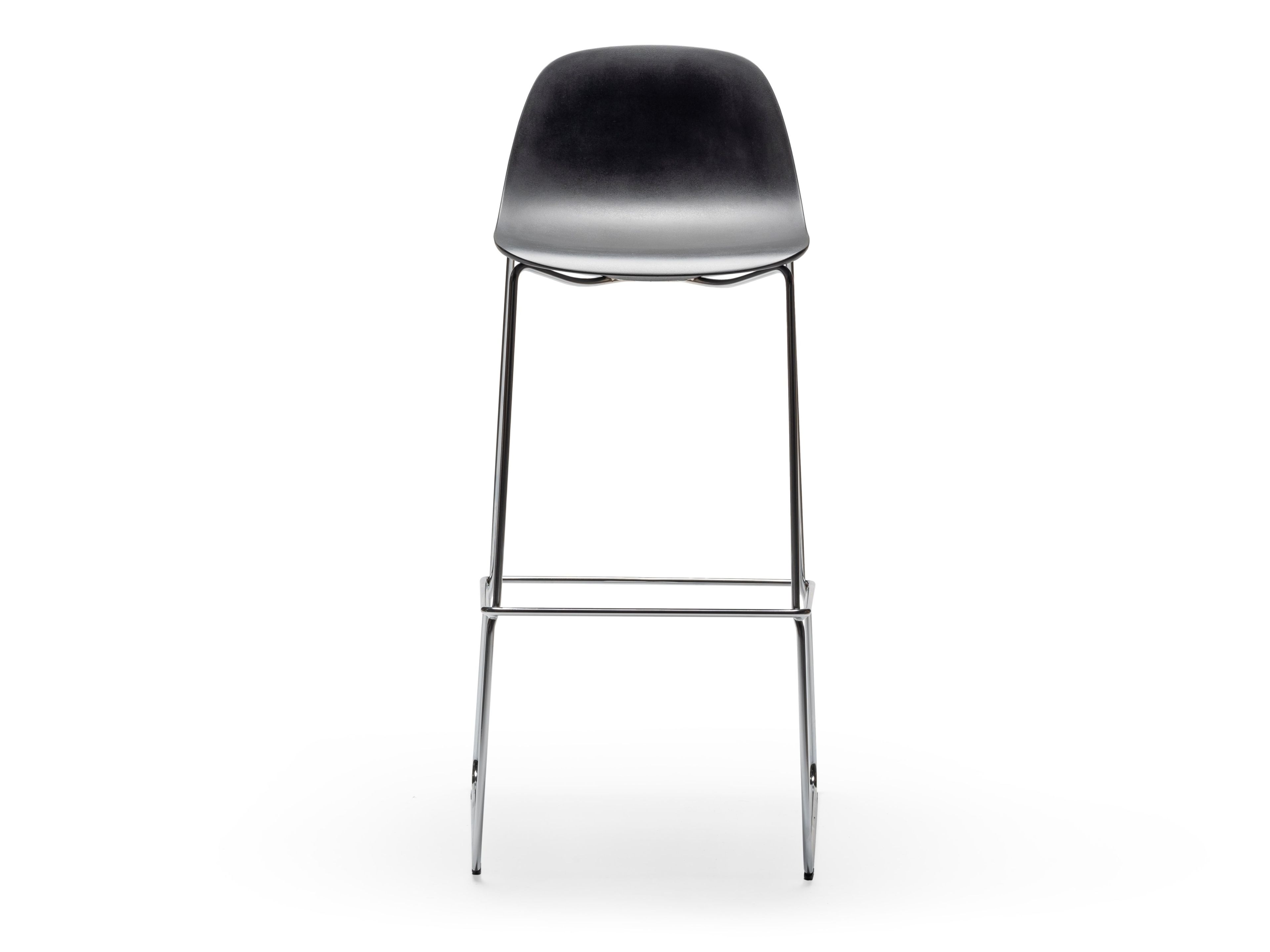 Полиуретановый высокий табурет с подставкой для ног CHAIRS & MORE Babah ARCH-00149713