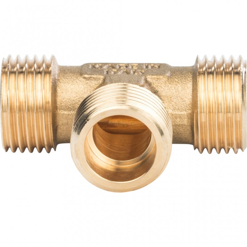 Тройник НР 1/2" латунь STOUT SFT0017121212 - Вид №1