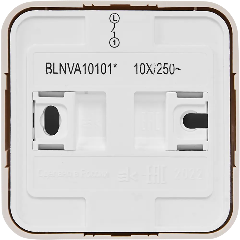 Выключатель накладной Schneider Electric Blanca 10 А 1 клавиша цвет бежевый 86724486 STLM-2161145 SYSTEME ELECTRIC - Вид №2