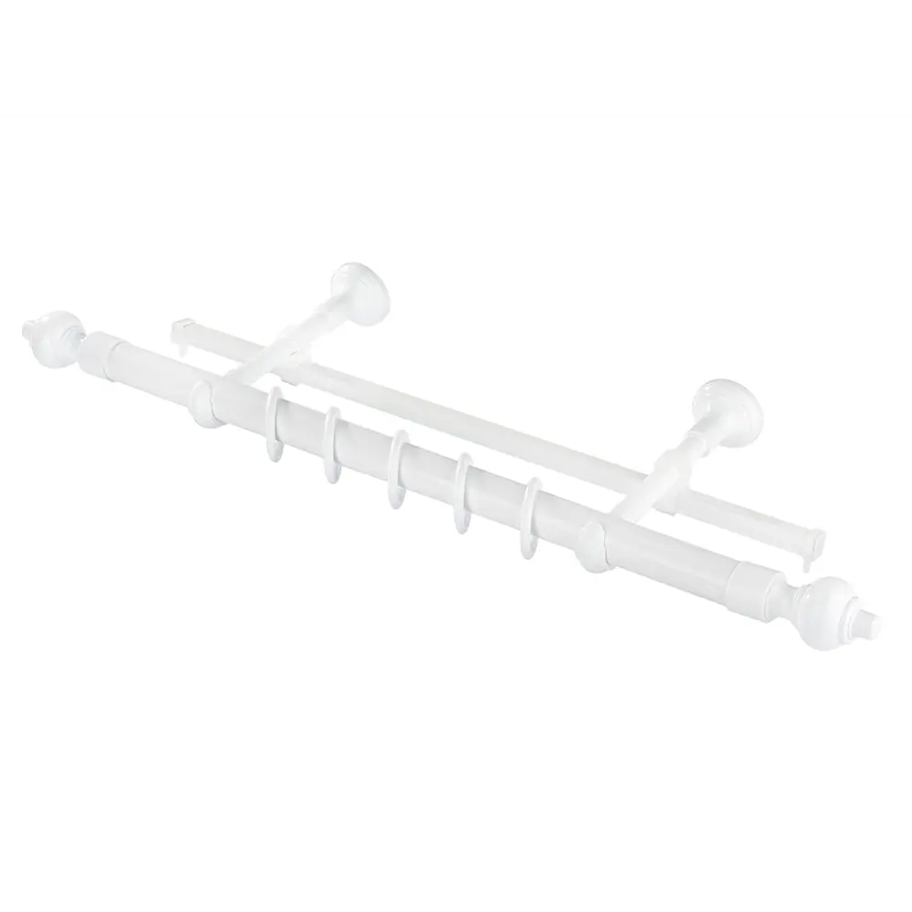 Двухрядный карниз DOMLEGRAND Кантри 240 см для элегантного оформления окон 89431388 STLM-1575149 - Вид №1