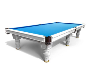 Деревянный прямоугольный бильярдный стол