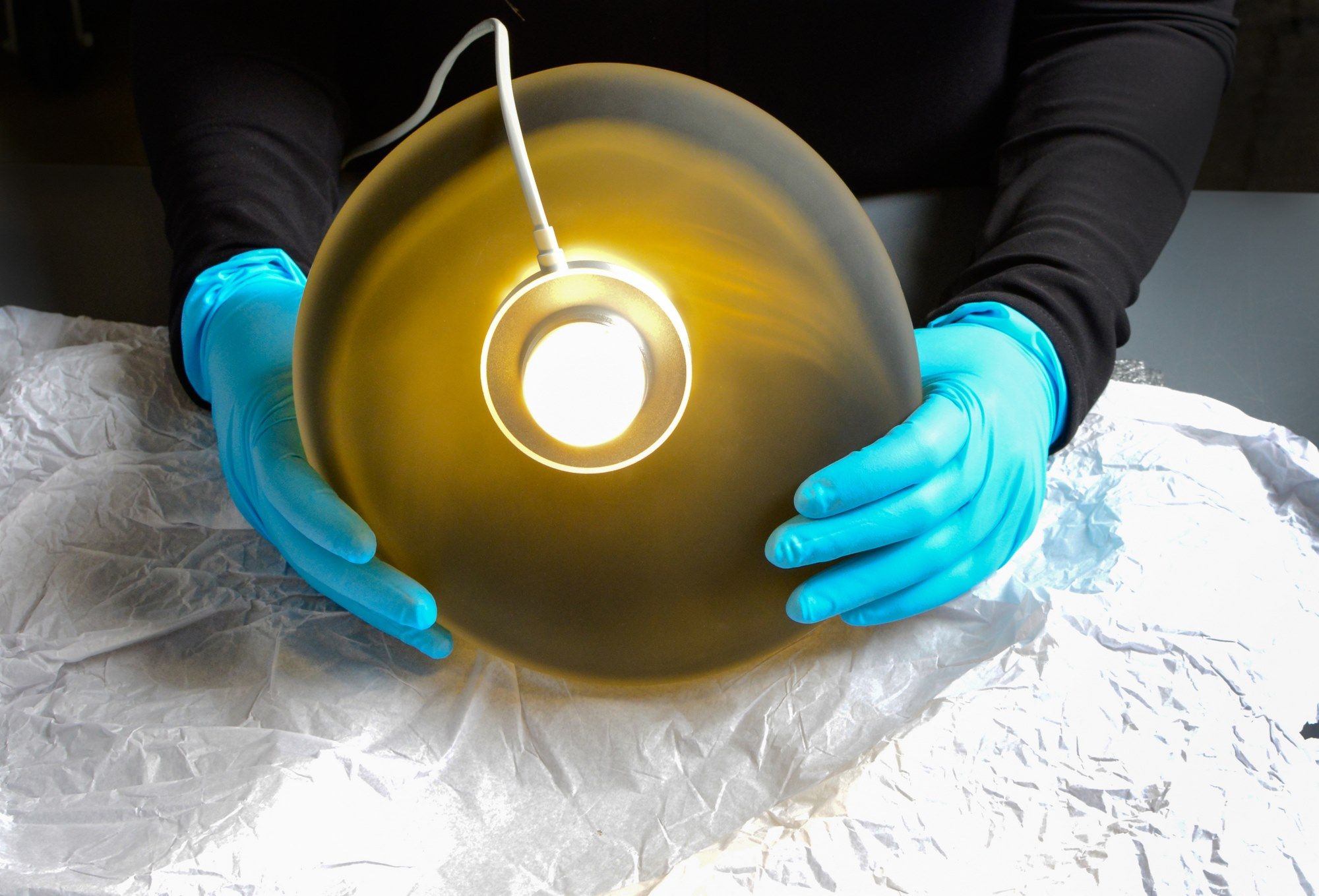 Стеклянный светодиодный подвесной светильник A-N-D Pebble ARCH-00034848 - Вид №25