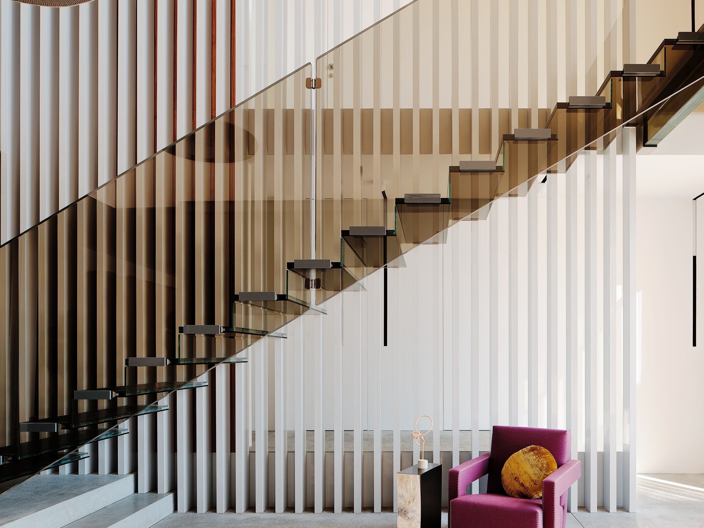 Прямая лестница из стекла Siller Treppen Mistral ARCH-00094722