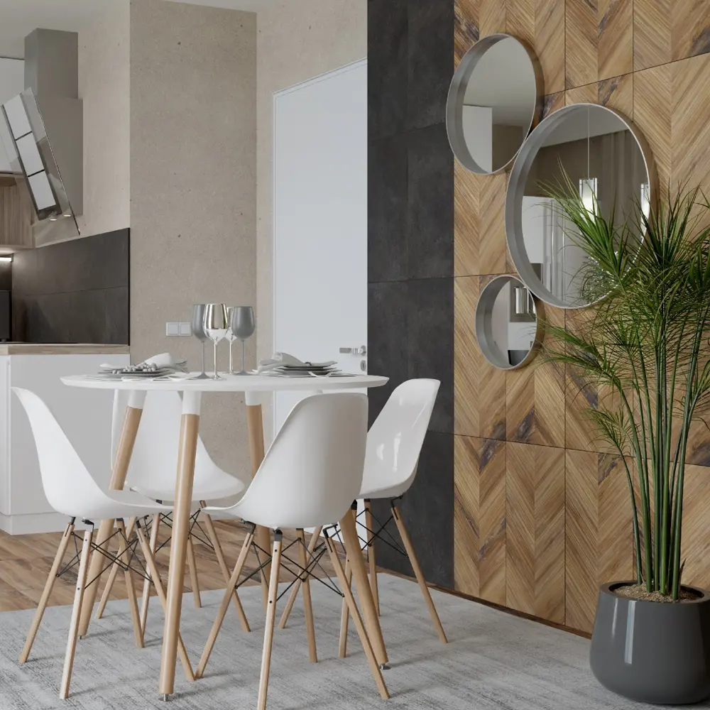 Керамин Студио — настенная плитка 60×30 см с рельефной фактурой 88923928 STLM-1515331