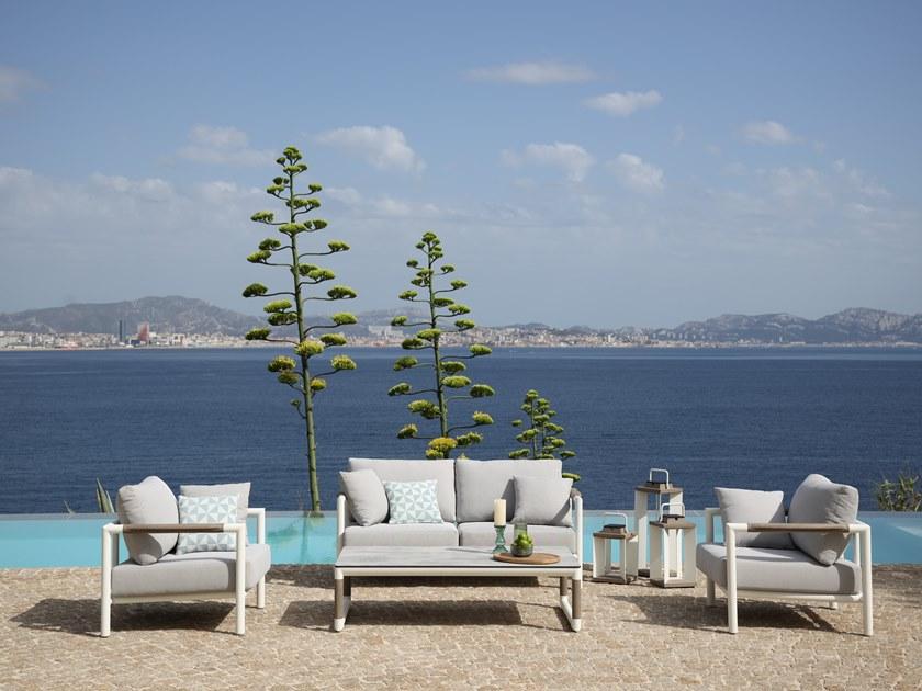 Les jardins Низкий прямоугольный журнальный столик Bastingage Ta06107 - Вид №2