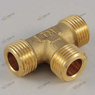 Тройник НР  3/4'' латунь TIEMME 1500225
