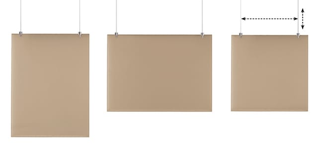 Акустическая подвесная панель из ткани Caimi Brevetti Snowsound Technology ARCH-00095227 - Вид №4