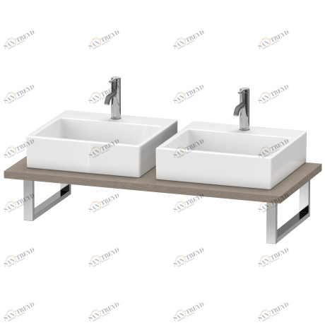 XV105C01111 Серии/XViu Консоль для накладной и встраиваемой сверху раковины компакт Кашемировый дуб Duravit