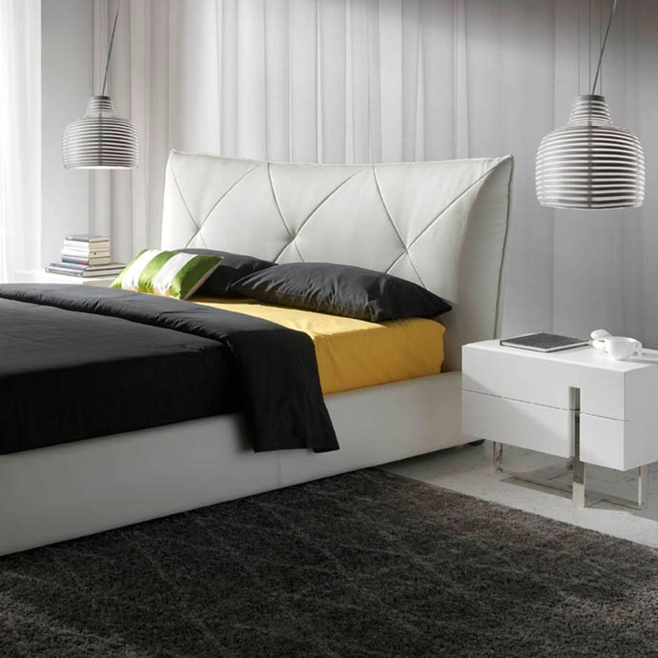 Тумбочка прикроватная белая Encanto от Angel Cerda ANGEL CERDA  148642 Белый  - Вид №1