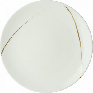 10654661 Royal Crown Derby Тарелка подстановочная  Royal Crown Derby "Эскиз. Белый" 30см Фарфор, Керамика