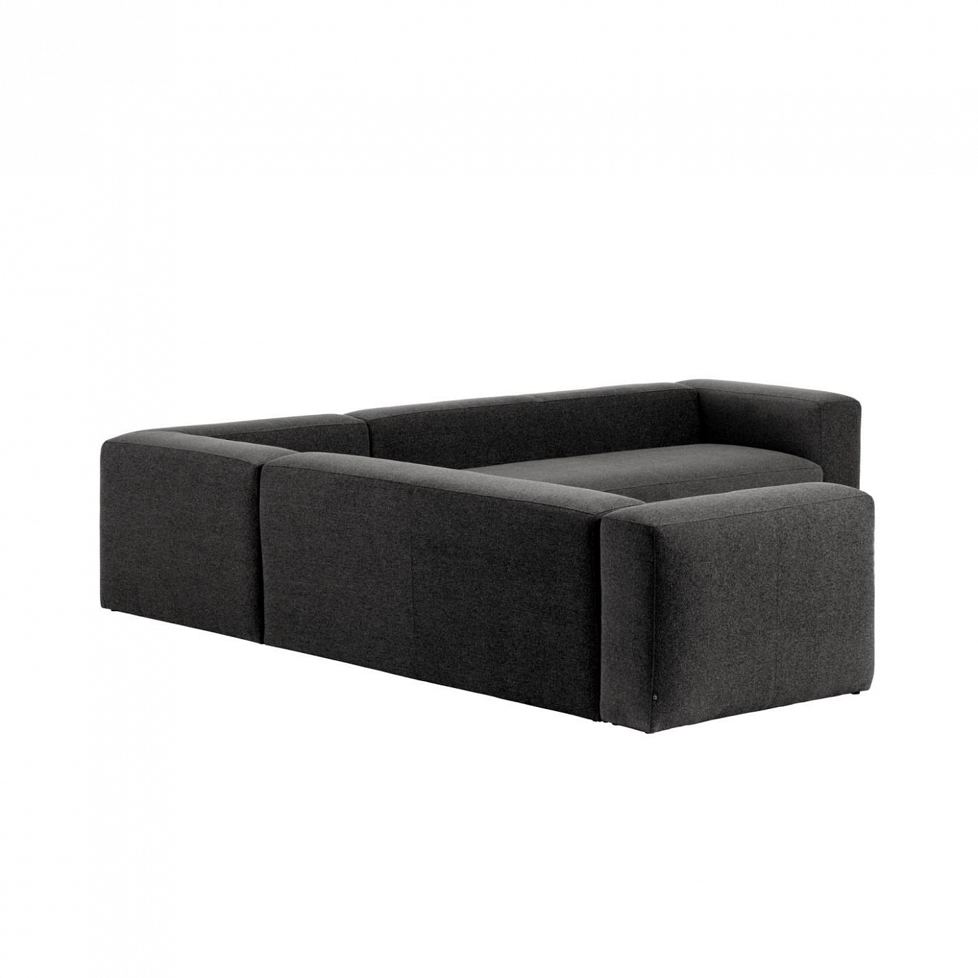 088179 Диван угловой 6 местный 320 x 320 cm серый La Forma Blok - Вид №1