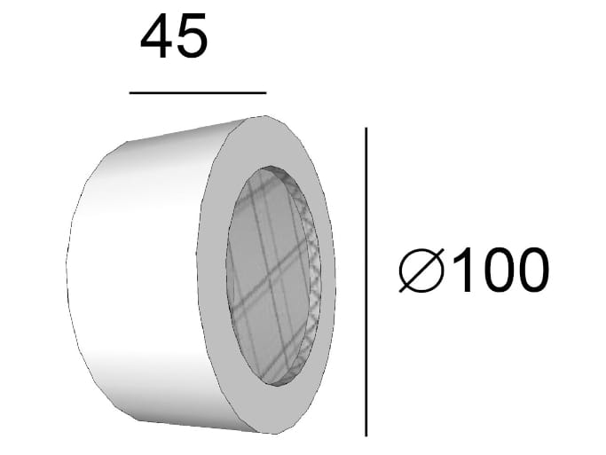 Алюминиевый настенный светильник / потолочный светильник BEL-LIGHTING PACO ARCH-00033841 - Вид №3