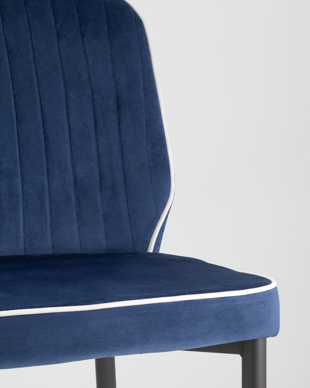 Стул со спинкой синий "Лоренс" STOOL GROUP ДИЗАЙНЕРСКИЕ, ИНТЕРЬЕРНЫЕ 00-3946151 Синий  - Вид №8